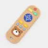 Children's silicone teething remote control baby mouthing period soothing teething teething remote control toys silicone teeth 5