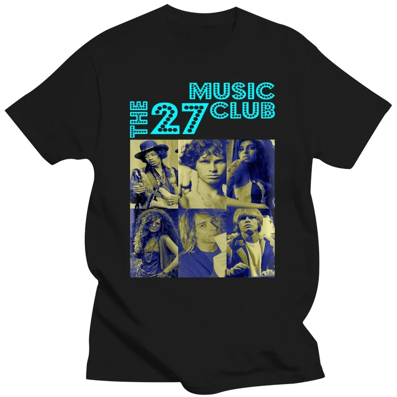 

Эксклюзивная и уникальная мужская футболка The Music 27 Club (SB173)