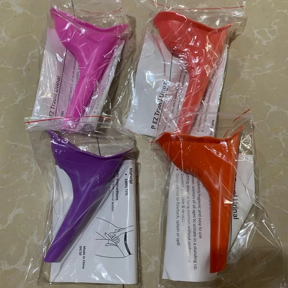 Orinatoio Donna Portatile - Imbuto Silicone Medico Per Campeggio E Trekking - Foto 6