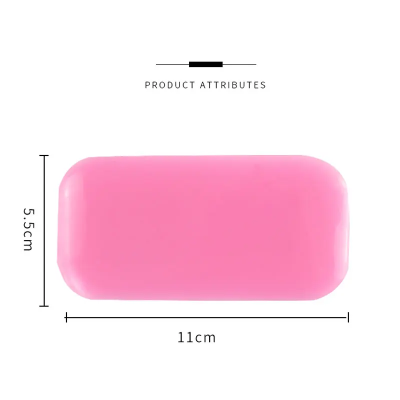 Eyelash Extension Forehead Sticker Pad Silicone transparent Planting Graft Eyelashes Tray Stand Pallet Pad Lash Tray Holder Tool