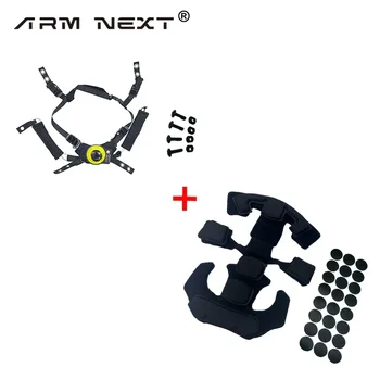 Wendy FAST MICH 팀용 전술 헬멧 걸이 시스템, 서스펜션 랜야드 턱 스트랩, 전술 헬멧 액세서리