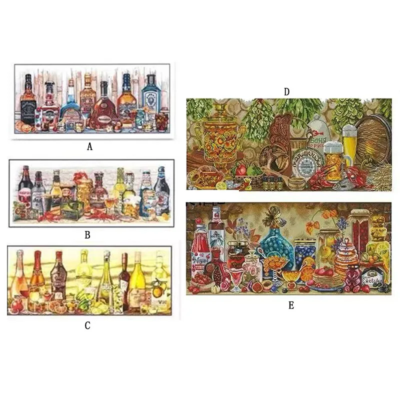 8303-32 크로스 스티치 키트 세트 자수용 크로스 스티치 완성 키트 스티치 크로..