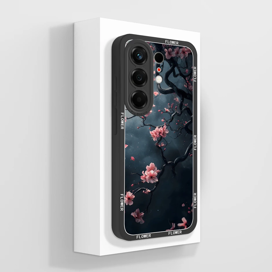 Love Heart Flower Shockproof Fashion Protective Case