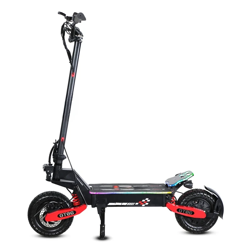 New Electric Scooter 1200W Motor 50KM/H Speed 48V Battery 65KM Range LED Display 11-Inch Off-Road E-Scooter for Adults