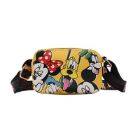 Disney children messenger bag fashion baby handbag cute cartoon boys shoulder bag wild princess little girl coin bag 5