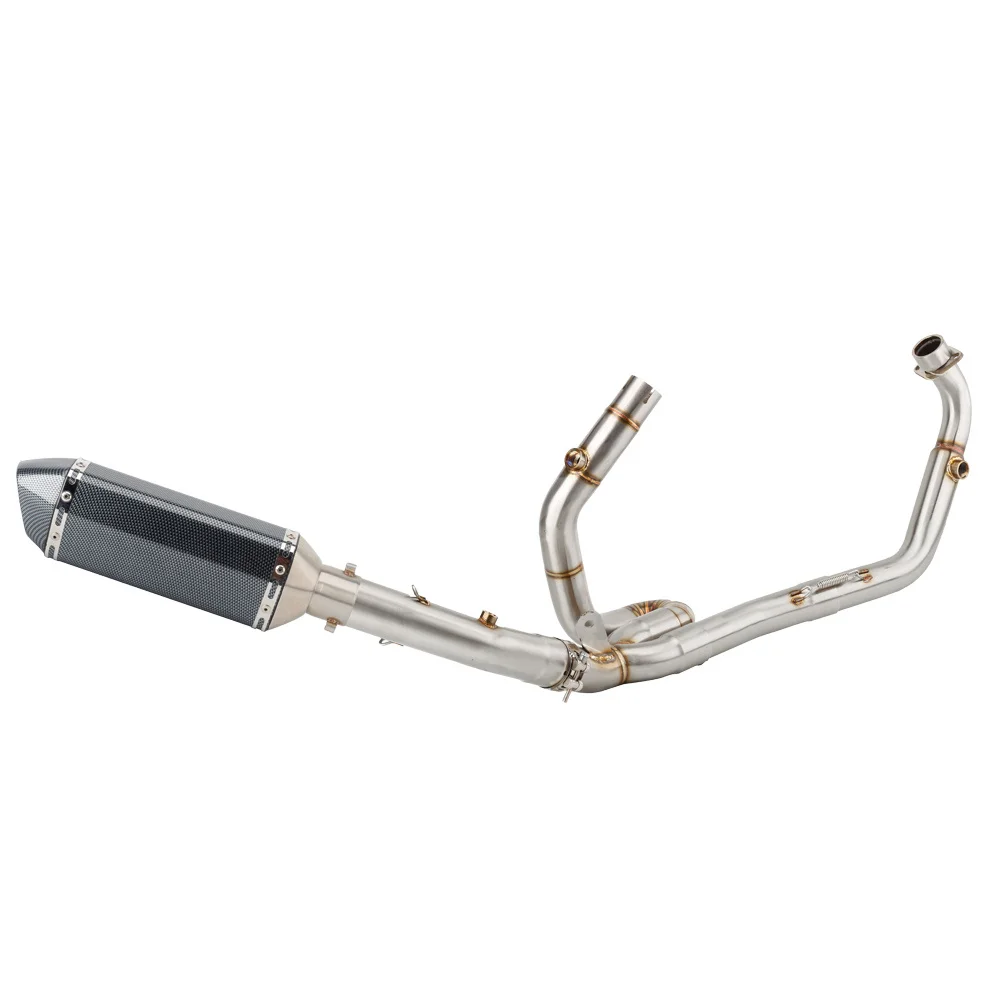 

For Suzuki SV650 2003 to 2015 SV 650 Escape Slip-on Motorcycle Exhaust Pipe Muffler With Middle Link Pipe System