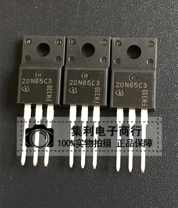 

10PCS/Lot 20N65C3 SPA20N65C3 TO-220F 650V/20.7A Imported Original In Stock Fast Shipping Quality Guarantee