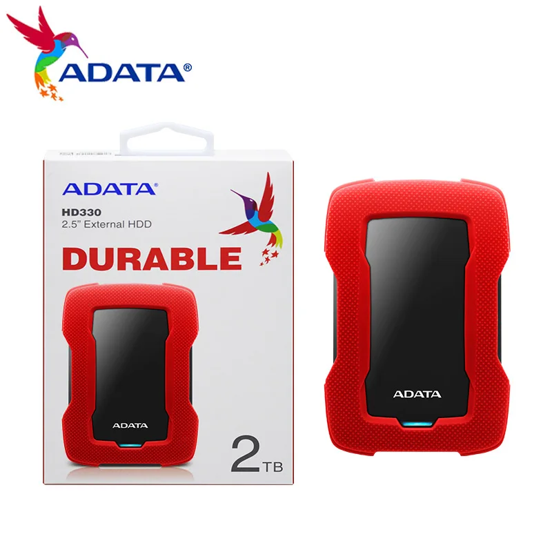 100%  ADATA HD330  HDD, ũž Ʈ PC,   ϵ ̺ ũ, 2.5 ġ, 1TB, 2TB