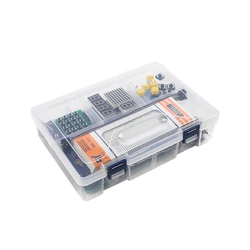 Comprehensive Beginner's Programming and DIY Electronics Kit with 40 Projects and Online Tutorial (Plastic package)