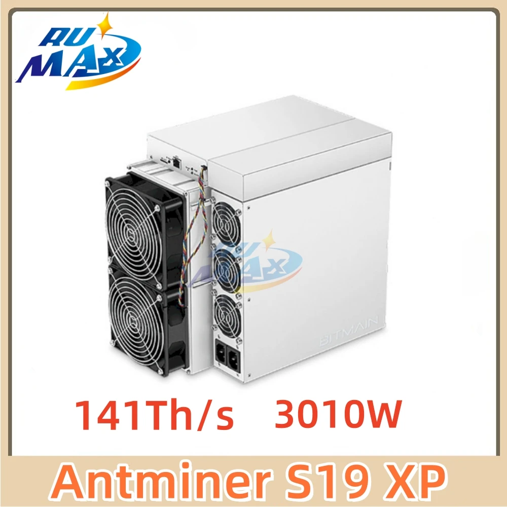 Antminer S19 XP 141T 140TH/s 3010W Bitcoin Miner Original Box Like New ASIC  Miner BTC BCH SHA-256 in stock - AliExpress