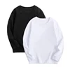 Black White Basic Cotton T-shirt for Boys Girls Clothes Children's Long Sleeve Solid Tops Kids 2 to 14 Years Leasure Wear Tshirt 1
