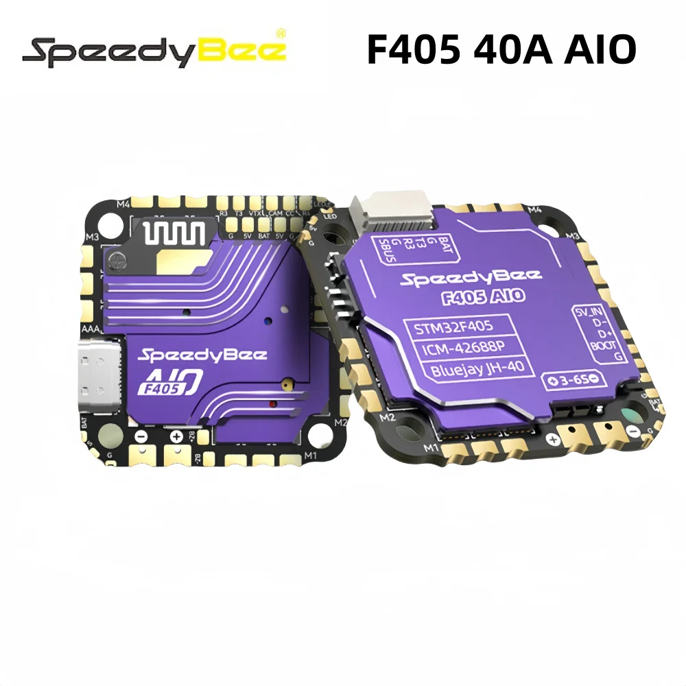 แผงควบคุมบินโดรน FPV ความเร็วสูง 40A ความแม่นยำสูง