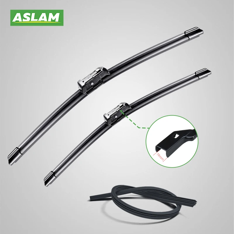 ASLAM Wiper Front Windscreen Windshield Car Accessories Wiper Blades For Audi Q7 2017-2022 26+20