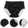 Elderly Incontinence Underwear Waterproof Anti Leak L Code Gray Cotton Diaper Pants Reusable Washable Adjustable Strap for Home 4