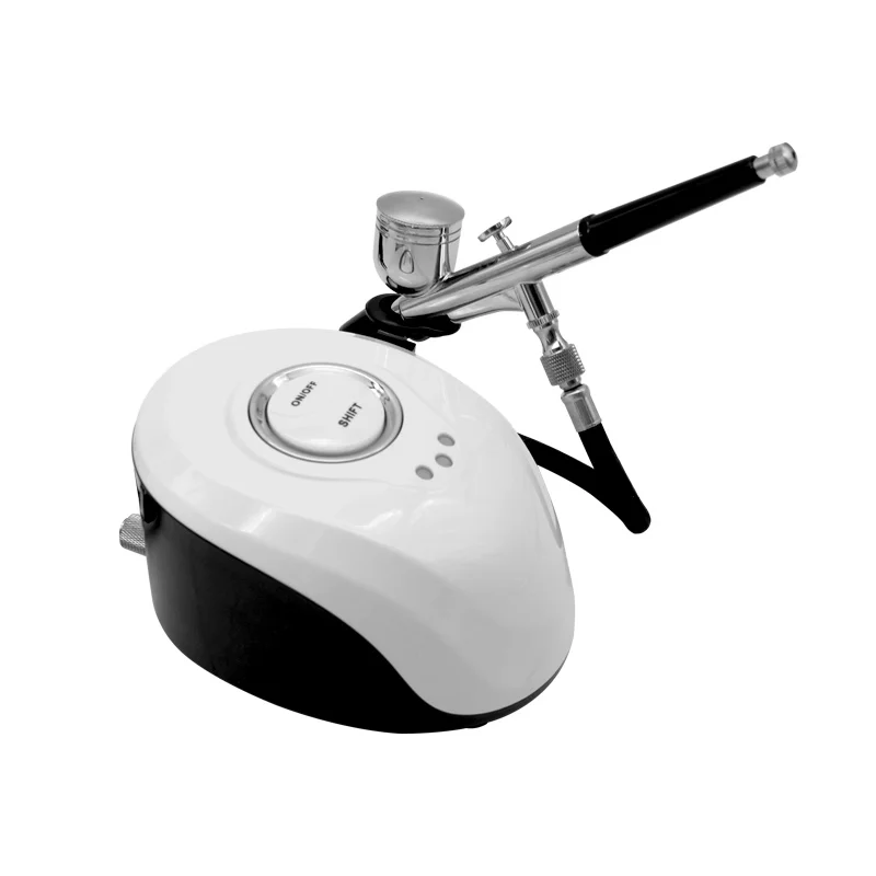 Water Oxygen Air Brush Injector Machine Face Steame Compressor Facial Airbrush Makeup Tattoo Cake Nail Art Desgin Graffiti Tools 2