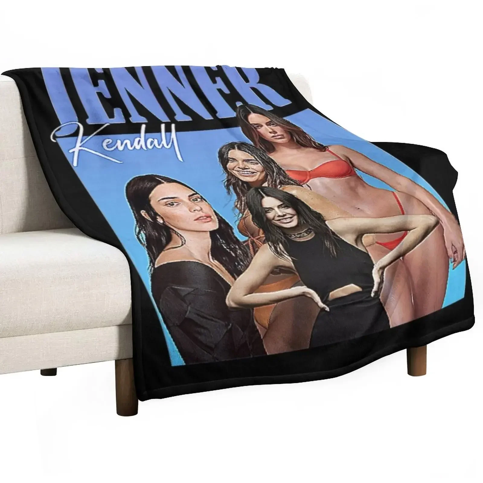 

Kendall Jenner Throw Blanket Flannels Blankets For Baby Blankets