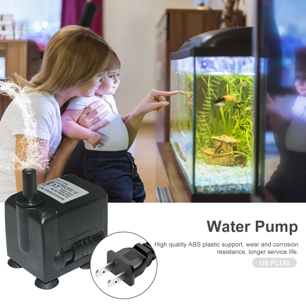 Ultra Quiet Submersible Water Pump for Aquariums and Ponds