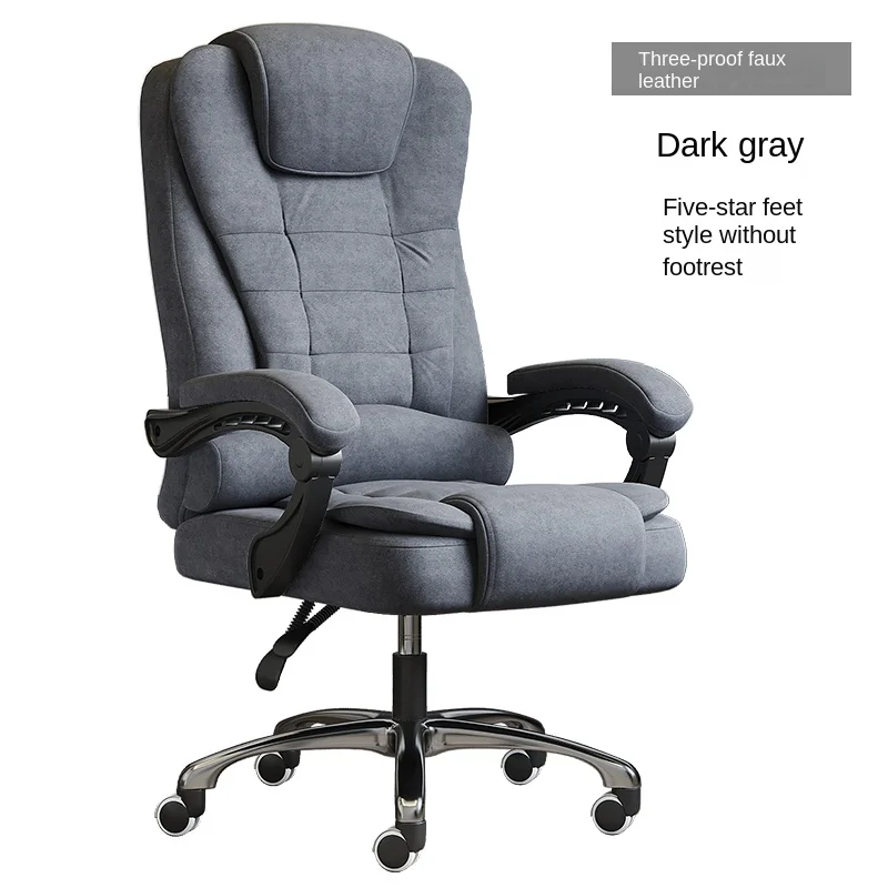 

Executive Ergonomic Desk Gaming Chair Computer Reclining Relaxing Chair Waiting Footrest On Wheels Silla Oficina Home Office