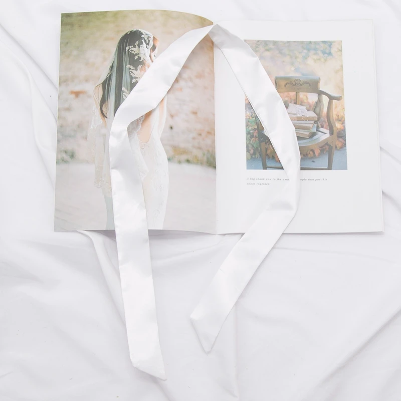 New Long Bag Scarf Women Hair Band Lady Accessories Solid Skinny Scarves Headband Satin Ribbon Neck Tie Decorative Bag Scarves