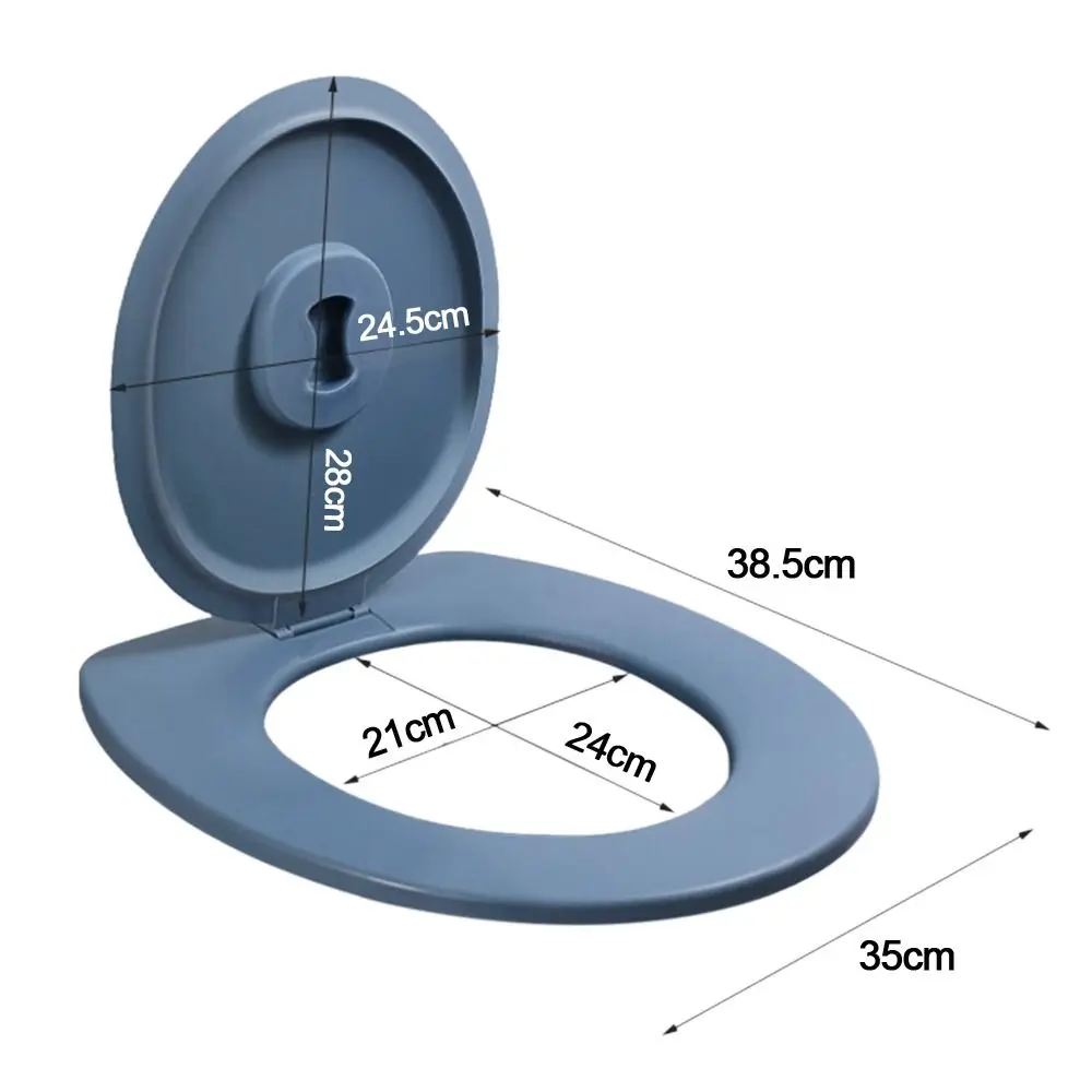 내구성 변기 뚜껑 변기 좌석 휴대용 캠핑 하이킹 홈 야외 이동식 이동식 변기 캡
