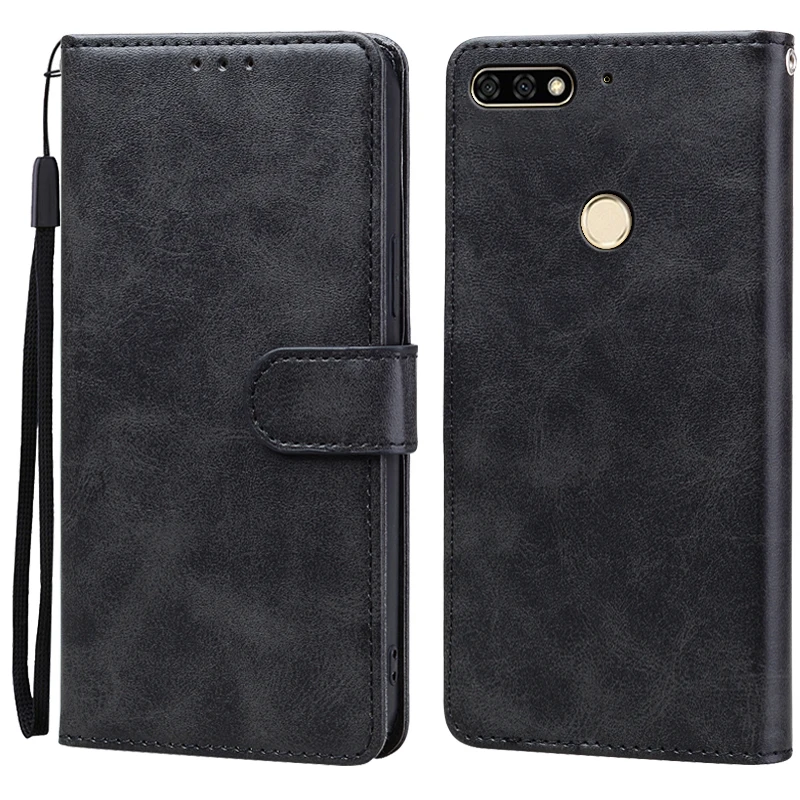 Leather Flip Wallet Phone Case - Soft TPU Cover