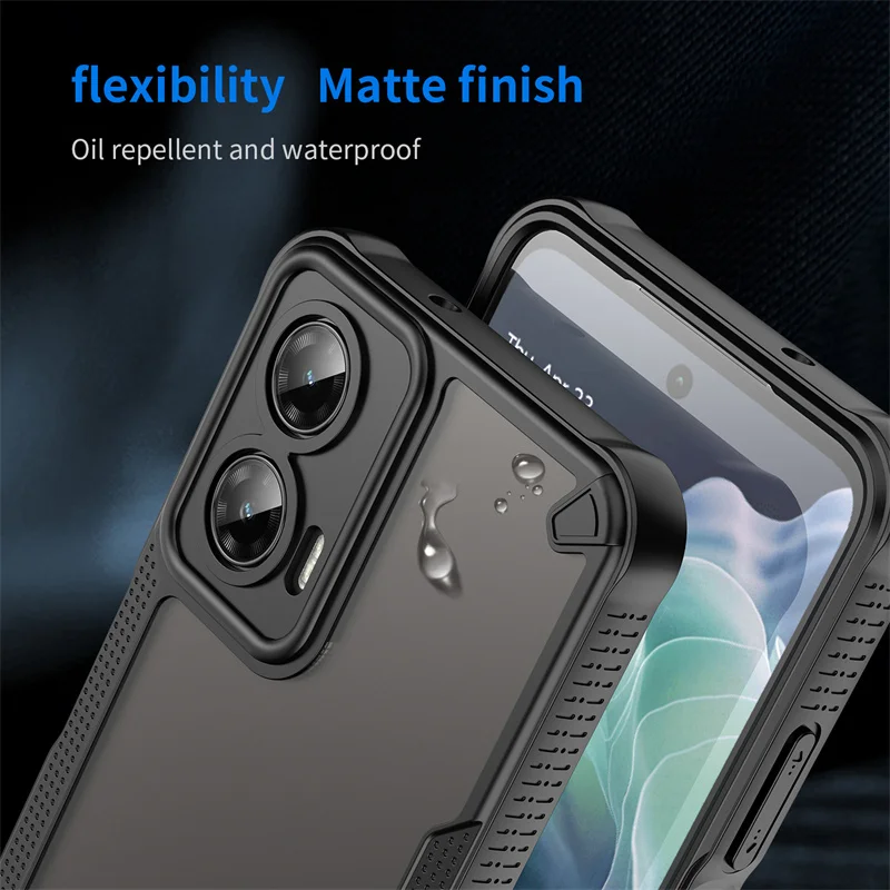 Luxury Hybrid Rugged Protective Cover - Shockproof TPU+PC with Fuel Injection Technology