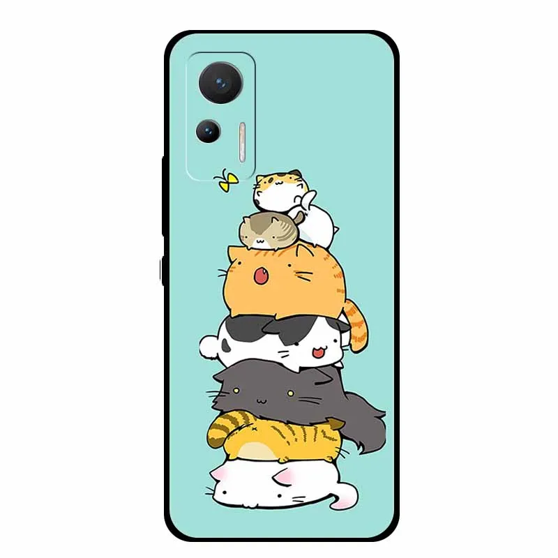 Luxury Soft Silicone TPU Cartoon Shockproof Phone Case Cover - 6.52