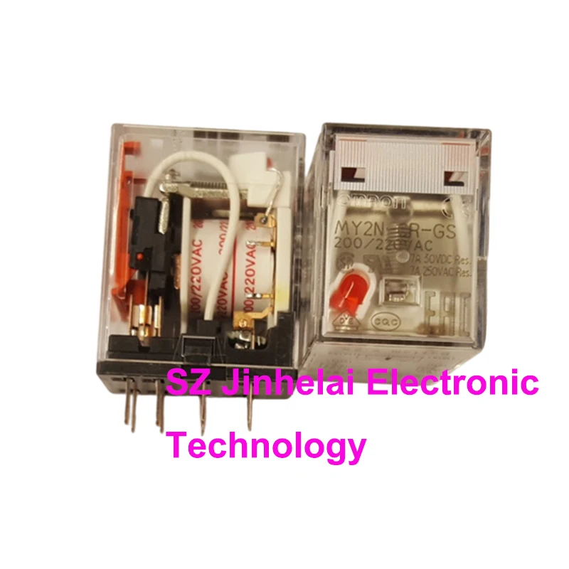 1 Pz Nuovo E Originale Omron Relè Intermedio Di Piccole Dimensioni My2N-Cr-Gs My4N-Cr-Gs 110Vac 240Vac