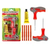 Auto Tire Repair Kit Vacuum Tire Emergency Repair Kit Rubber Strip Glue Motorcycle Bicycle Tire Repair Tools 3