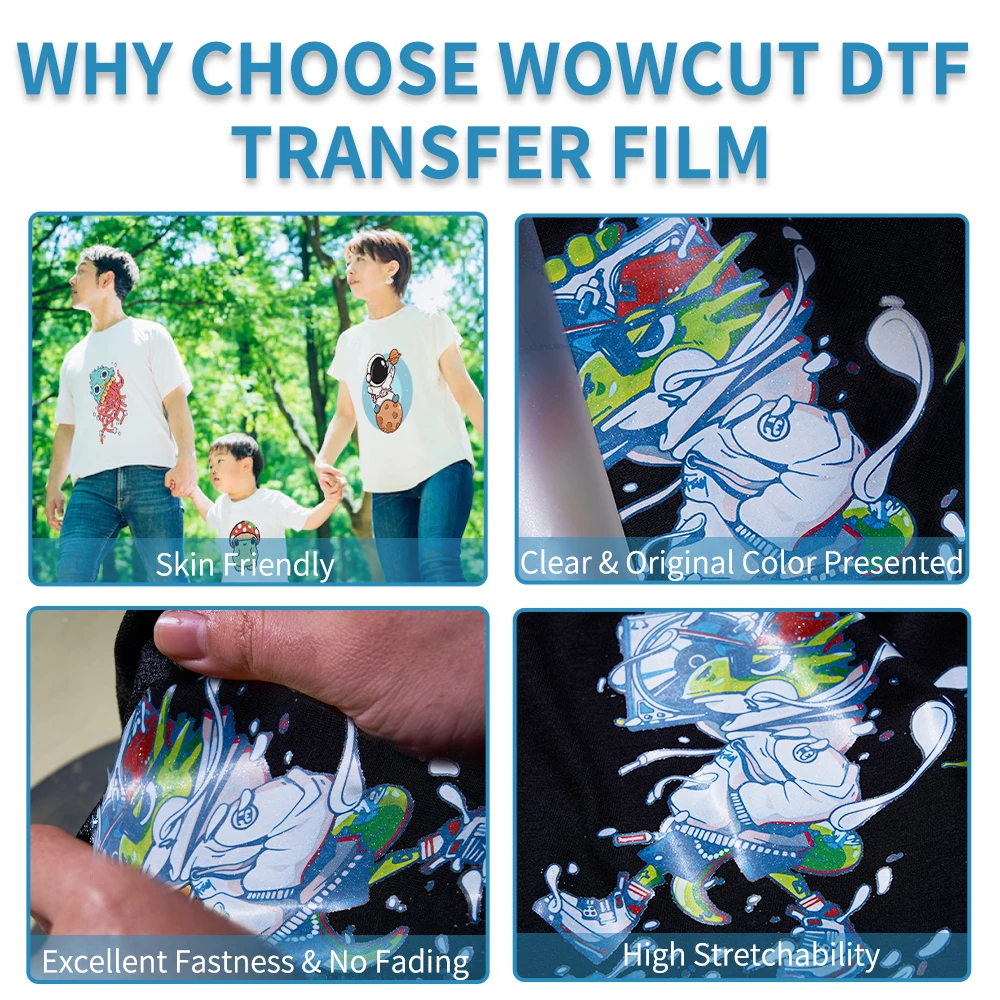 100 Sheets Dtf Film A3 Size Inkjet Printing Film 75u Thickness Transparent  Double Sided Heat Transfer Paper For Inkjet Printer - AliExpress