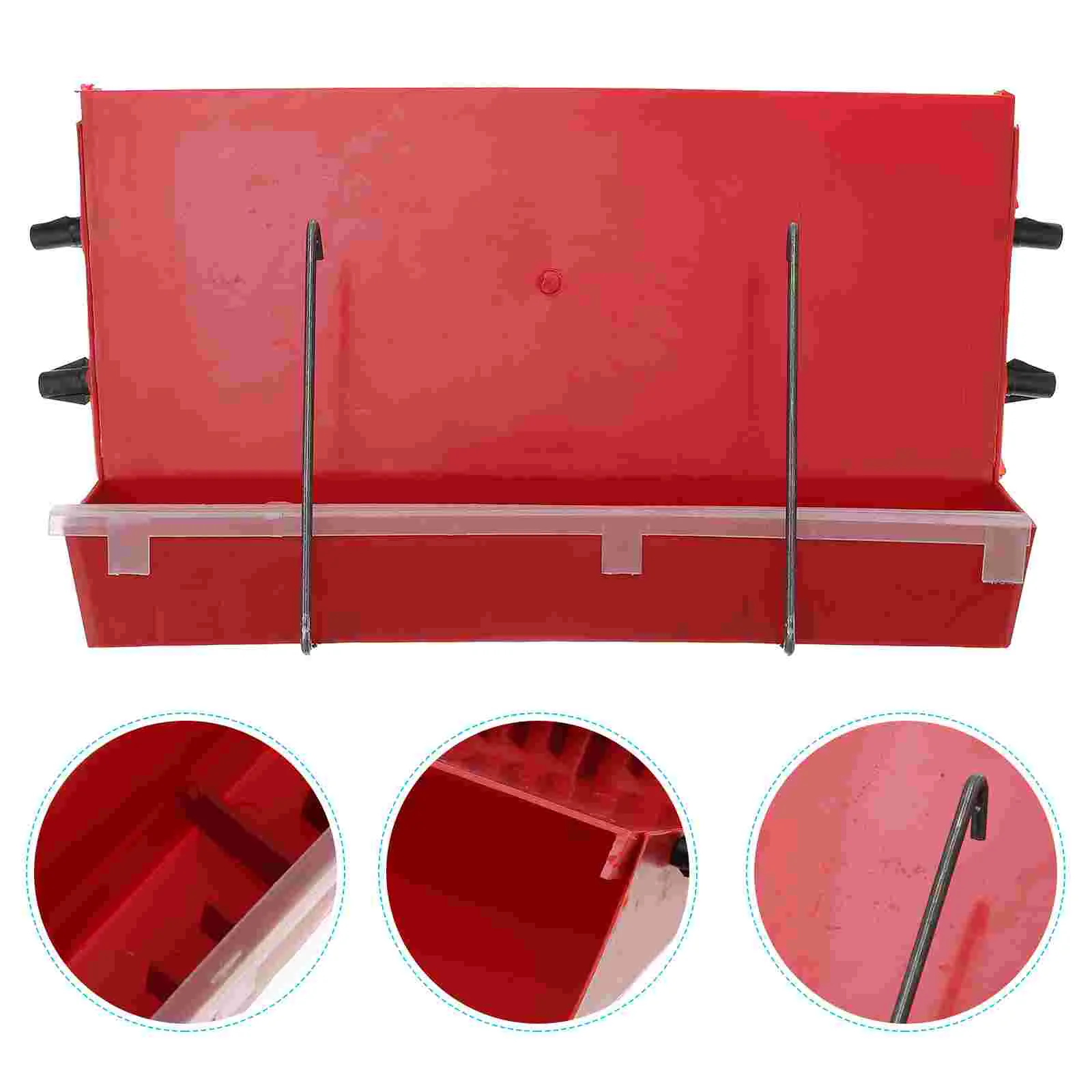 

Automatic Feeding Box Feeder for Quail Pigeon Accessories Abs Convenient Poultry Food