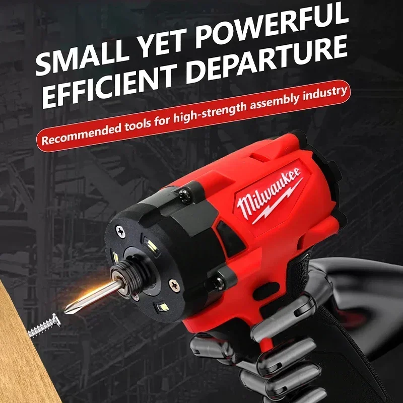 Milwaukee Brushless Impact Driver 18V 300NM Motor Cordless Rechargeable Lithium battery 1/2 Impact Wrench Screwdriver Power Tool 3