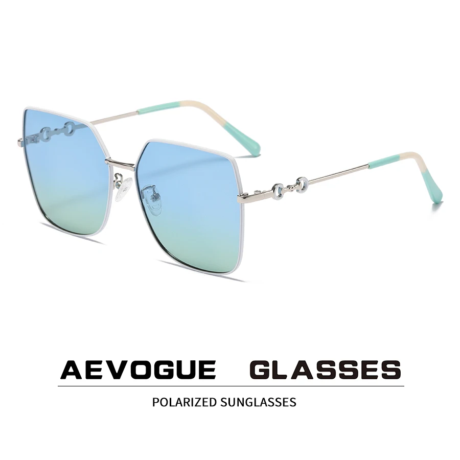 

AEVOGUE Polarized Sunglasses Accessories Frame Spectacles Women Outdoor Fashion Glasses Men Eyewear Polygon Unisex UV400 AE1214