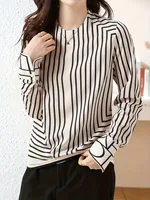 Fashion elegant Women Blouses New Spring office ladies bottoming shirts Blusas Mujer Long Sleeve Tops - Image 3
