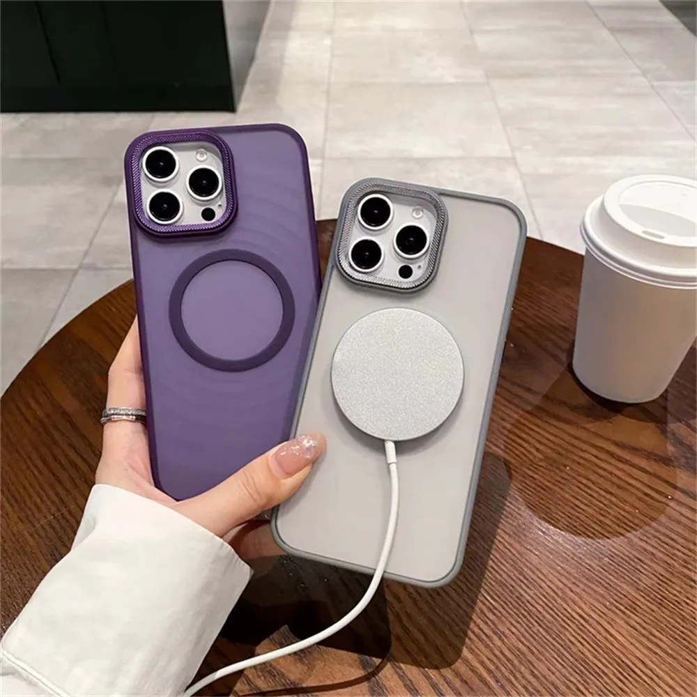 Luxury Spiricle Camera Protection Case for iPhone 15 16 Pro thumbnail 11