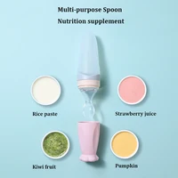 Baby Squeezing Feeding Bottle