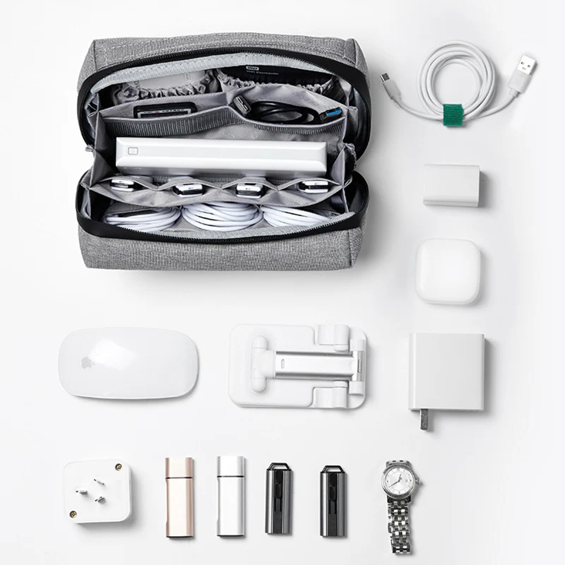 Multifunctional Digital Storage Bag – Electronics Organizer for Charger, HDD, Mouse & Earphones 3