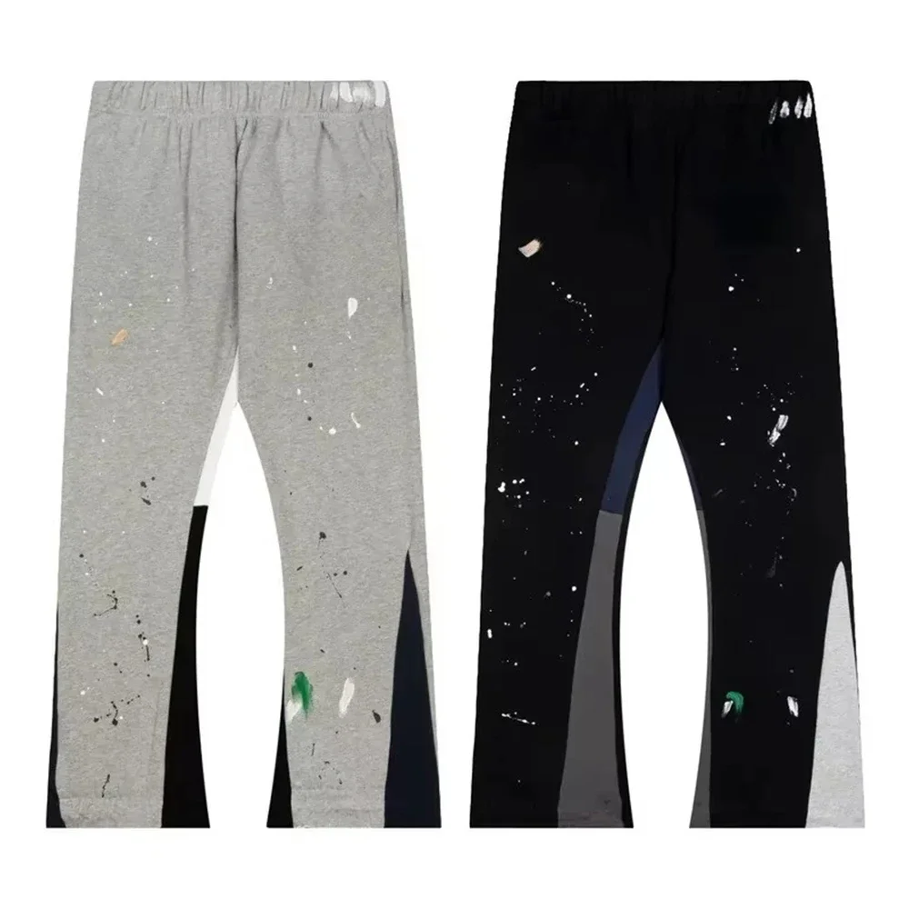 Tie Dye Sweatpants Y2K Retro Clothing Men's Women's Hip Hop Letter Loose Casual Pants Casual Stretch Waist Jogger Pants 2