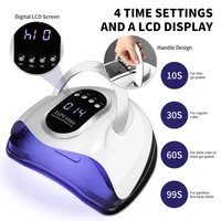 SUN X10MAX Professional UV LED Nail Lamp for Manicure 280W Gel Polish Drying Machine with Large LCD Touch Smart Nail Dryer Tools 2