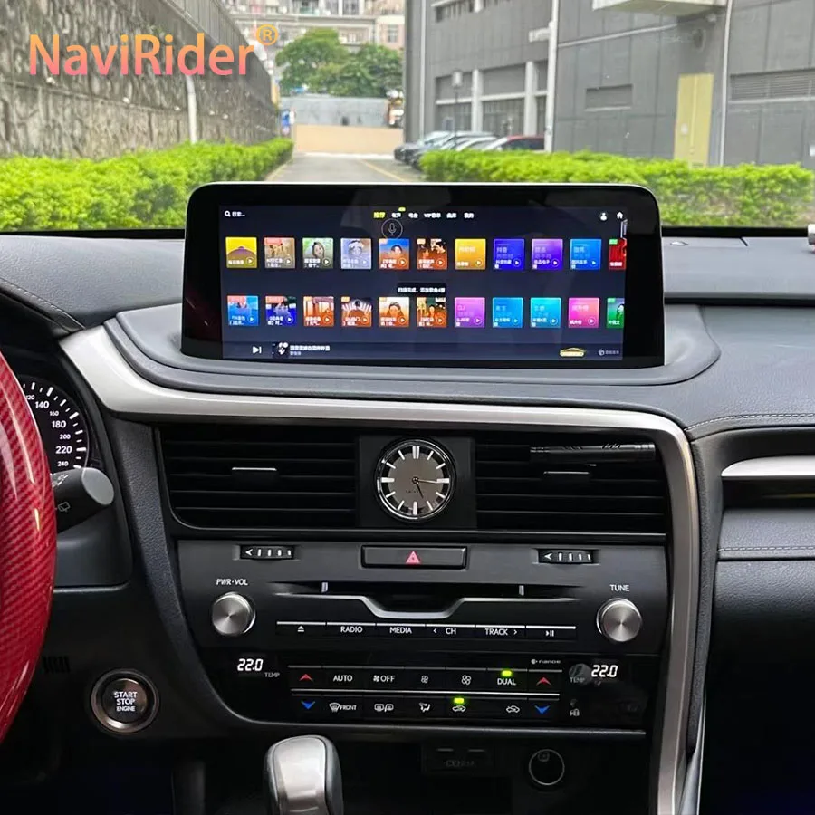 

12.3" Android 13 IPS SCREEN 1920*720 Radio For Lexus Rx450h RX200t RX350 RX300 RX 450H 200t 350 300 GPS Car Video Player 128GB