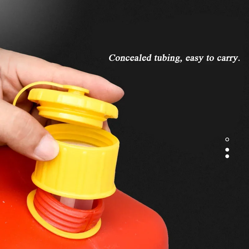 Plastic Spare Gasoline Drum 5L 10L 20L Thickened Explosion-proof High-capacity Litre Car Spare Fuel Tank Petrol can