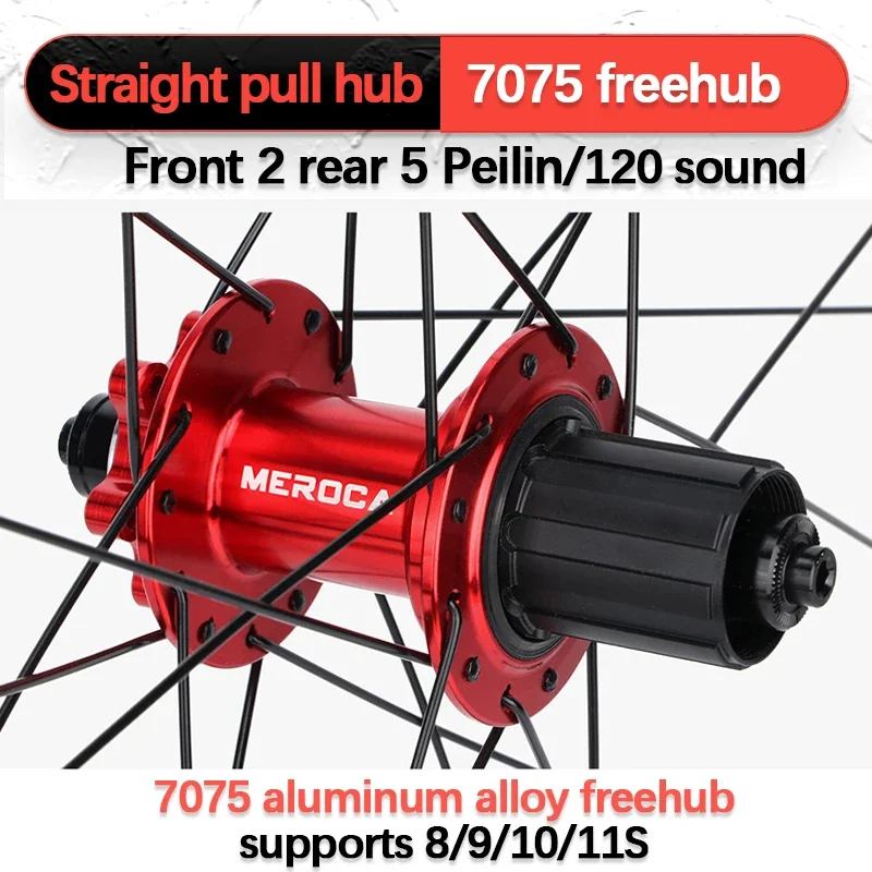 Ultra-light Bicycle Wheels 26 27 MTB Wheelset 24 32 Holes 135 QR