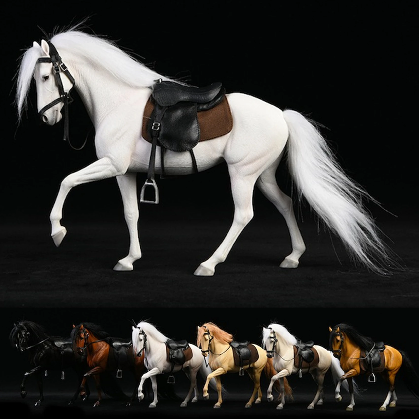 1/12 Horse Animal Toy Horse Action Figure Horse Figure 1/12 Horse