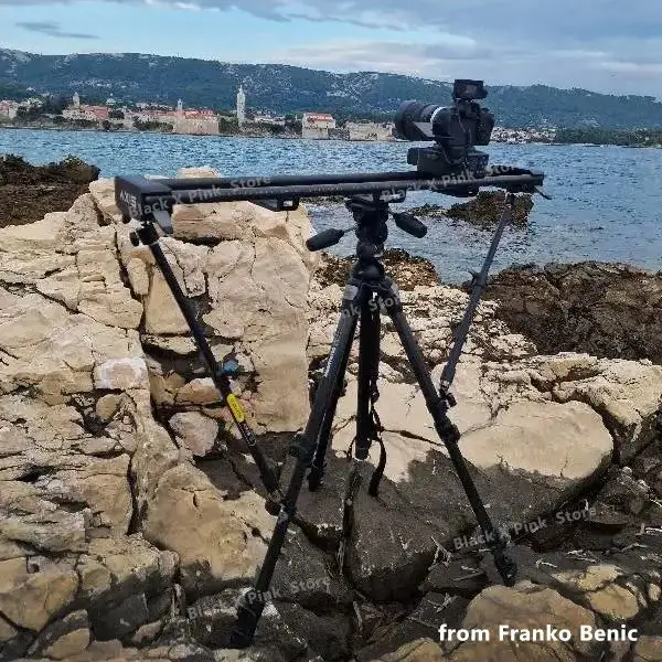 Zeapon AXIS 80Pro/100Pro/120Pro Multi-axis Motorized Portable Camera Slider Carbon Fiber Electric Track 360&deg; For DSLR Camera