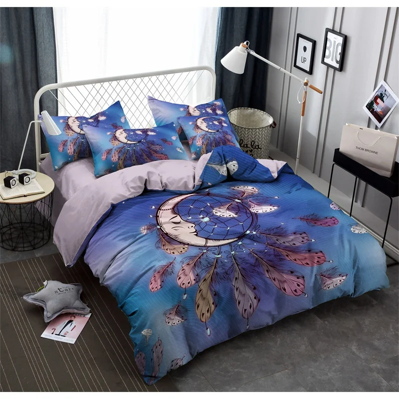 

2023 New European and American 3D Digital Printed Quilt Cover Pillowcase Quilt Cover Pillowcase