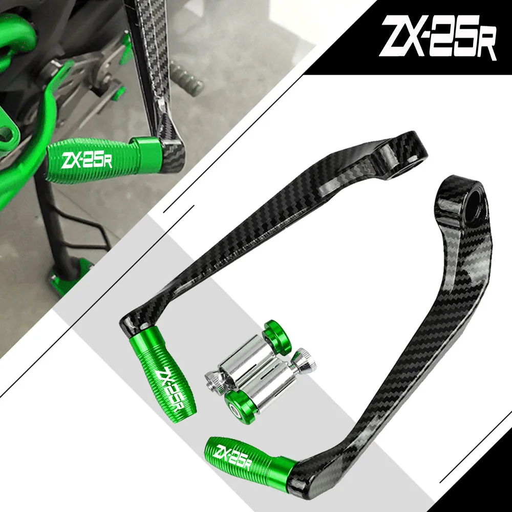 

ZX25 R Motorcycle Accessories Aluminiu 22mm Brake Clutch Levers Handlebar Guard Protector For KAWASAKI ZX 25R ZX25R 2020 2021