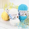 5-Ply Soft Milk Cotton Knitting Yarn Needlework Dyed Lanas For Crochet Craft Sweater Hat Dolls DIY Crocheting 5
