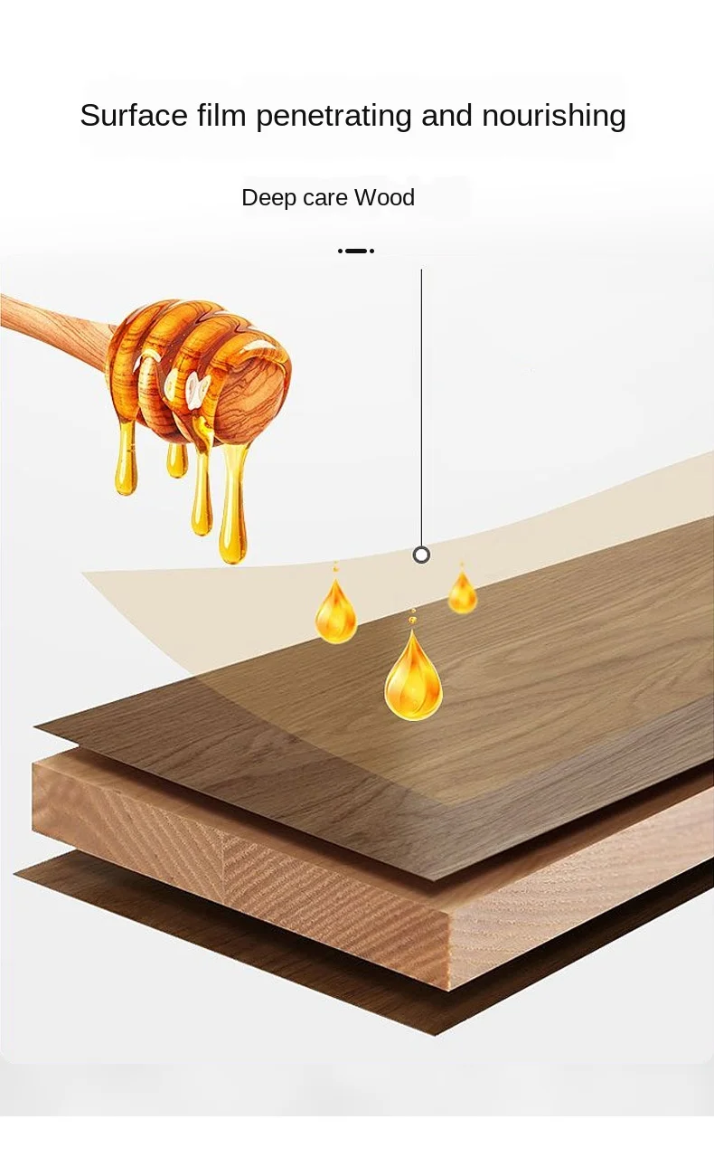 Description Picture 4 of itemNew Wood Seasoning Beeswax Household Furniture Polishing Beewax Waterproof Wood Wax Polish Wooden Floor Furniture Care Bee Wax