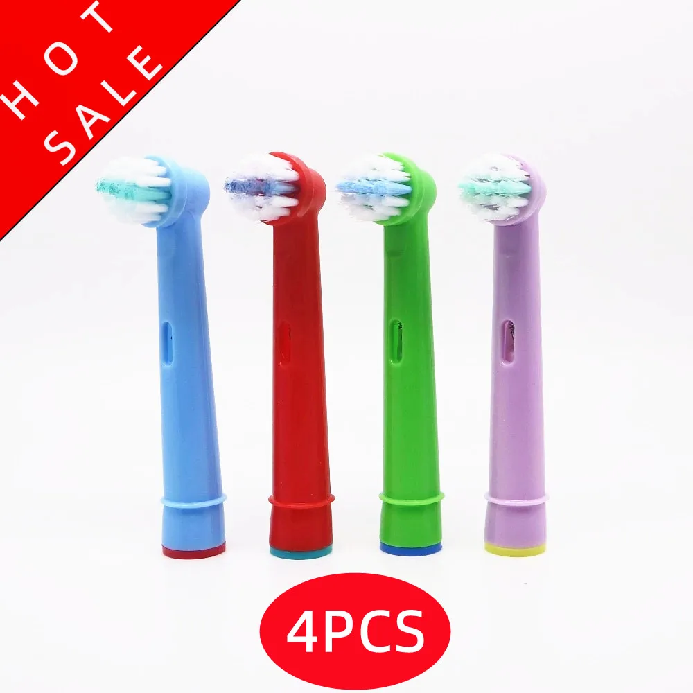 

4pcs Replacement Brush Heads For Oral-B Electric Toothbrush fit Advance Power/Pro Health/Triumph/3D Excel/TriZone