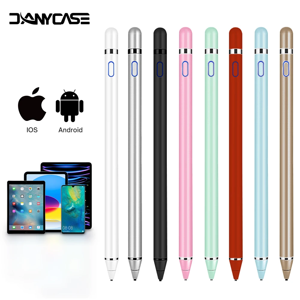 For iPad Pencil Stylus Pen for Apple Pencil Touch Pen For Phone iPad Pro Samsung Huawei Xiaomi Pencil Tablet Mobile IOS Android